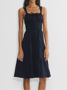 Aritzia Sunday Best Martine Poplin Midi Dress. Size S NWT